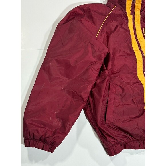 Starter FSU Seminoles Jacket Mens Medium Full Zip Embroidered Windbreaker Coat - Picture 4 of 12